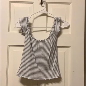 Off the shoulder shirt